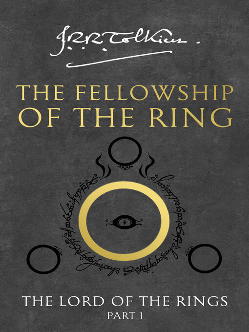 Title details for The Fellowship of the Ring by J. R. R. Tolkien - Wait list